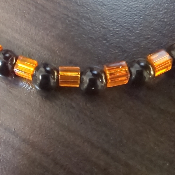 Halloween Boo Beaded Stretch bracelet - Picture 4 of 4